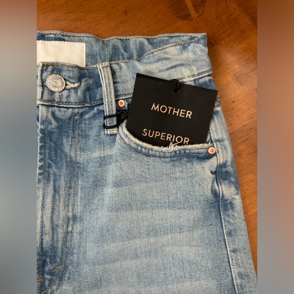 NWT High Waisted Rider Skimp Mother Jeans - Picture 7 of 10